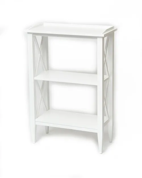 Стеллаж "Каверин-3" (цвет белый) "Tadorna Furniture"