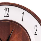 Часы керамические, деревянные, с арабскими цифрами "Tadorna Furniture"