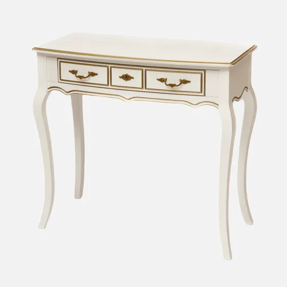 Консоль "Селина" (цвет "Слоновая кость" с "золотой" патиной) "Tadorna Furniture"