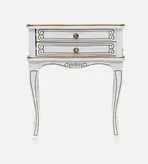 Подставка "Лиза-2" (цвет белый с "золотой" патиной) "Tadorna Furniture"