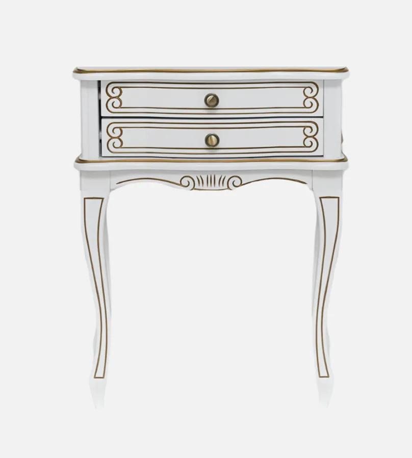 Подставка "Лиза-2" (цвет белый с "золотой" патиной) "Tadorna Furniture"