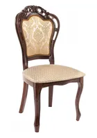 Стул классический "Бронте" (цвет Вишня / Бежевый) "Tadorna Furniture"
