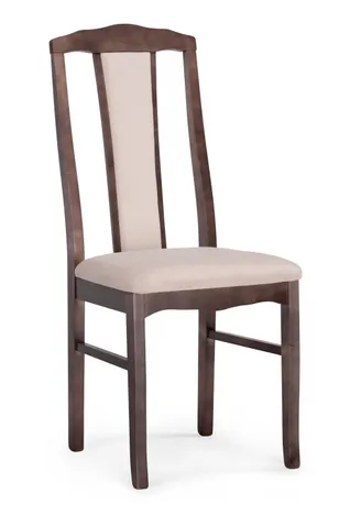 Стул классический "Гроджин" (цвет Орех / Бежевый) "Tadorna Furniture"