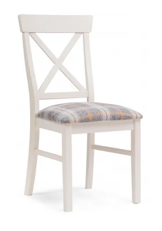 Стул классический "Калатея" (цвет Слоновая кость / Серый) "Tadorna Furniture"
