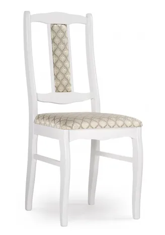 Стул классический "Киприан" (цвет Белый / Бежевый) "Tadorna Furniture"