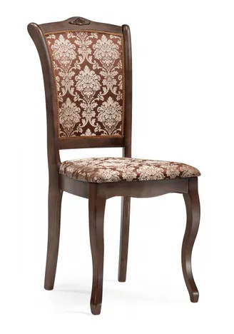 Стул классический "Луиджи" (цвет Орех / Шоколад) "Tadorna Furniture"