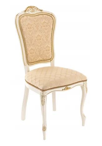Стул классический "Руджеро" (цвет бежевый с "золотой" патиной) "Tadorna Furniture"