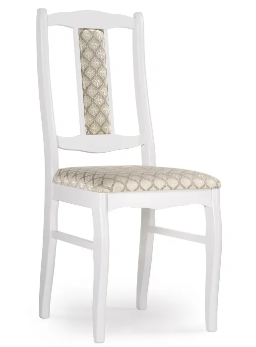 Стул классический "Киприан" (цвет Белый / Бежевый) "Tadorna Furniture"