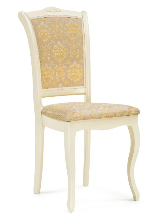 Стул классический "Луиджи" (цвет Слоновая кость / Бежевый) "Tadorna Furniture"
