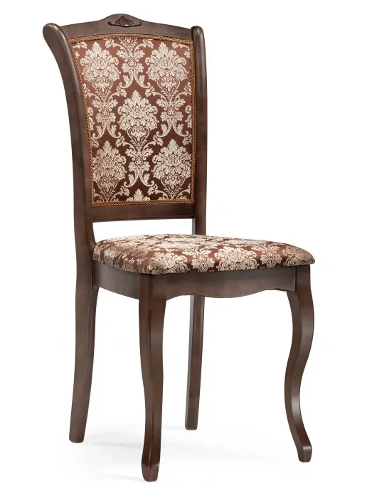 Стул классический "Луиджи" (цвет Орех / Шоколад) "Tadorna Furniture"