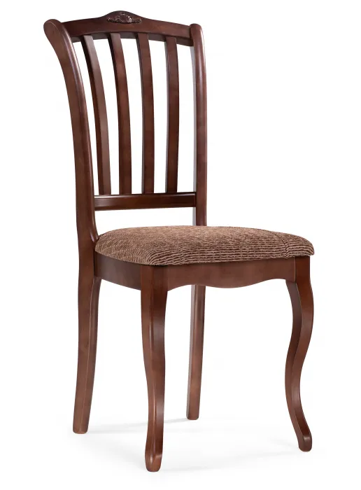 Стул классический "Виньетта" (Орех / Коричневый) "Tadorna Furniture"