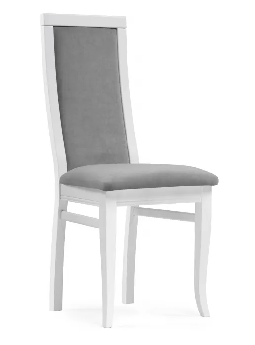 Стул классический "Давиано" (Серый / Бежевый велюр) "Tadorna Furniture"