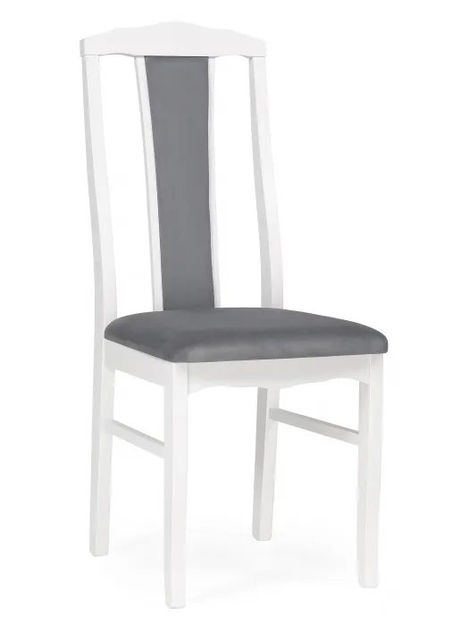 Стул классический "Гроджин" (цвет Белый / Серый) "Tadorna Furniture"