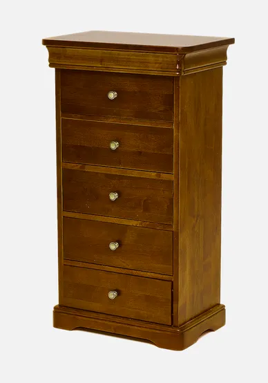 Комод "Дадон-5" (цвет "Орех", 6 ящиков) "Tadorna Furniture"