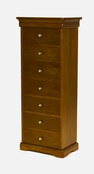 Комод "Дадон-7" (цвет "Орех", 8 ящиков) "Tadorna Furniture"