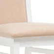 Стул классический "Давиано" (Белый / Бежевый велюр) "Tadorna Furniture"