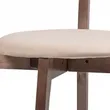 Стул классический "Айра" (цвет Орех / Бежевый) "Tadorna Furniture"
