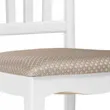 Стул классический "Виньетта" (Белый / Бежевый) "Tadorna Furniture"