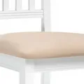 Стул классический "Фрезино" (Белый / Бежевый велюр) "Tadorna Furniture"
