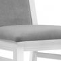 Стул классический "Давиано" (Серый / Бежевый велюр) "Tadorna Furniture"
