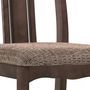 Стул классический "Исаро" (Орех / Коричневый) "Tadorna Furniture"