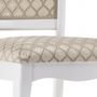 Стул классический "Луиджи" (цвет Белый / Бежевый) "Tadorna Furniture"