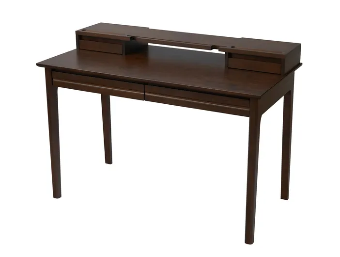 Стол письменный "Неоклассика-2" (цвет "Орех") 4 ящика