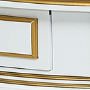 Консоль "Арина" (цвет белый с "золотой" патиной) "Tadorna Furniture"