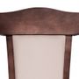 Стул классический "Гроджин" (цвет Орех / Бежевый) "Tadorna Furniture"