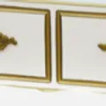 Консоль "Селина" (цвет белый с "золотой" патиной) "Tadorna Furniture"