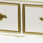 Консоль "Селина" (цвет белый с "золотой" патиной) "Tadorna Furniture"