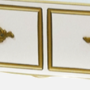 Консоль "Селина" (цвет белый с "золотой" патиной) "Tadorna Furniture"