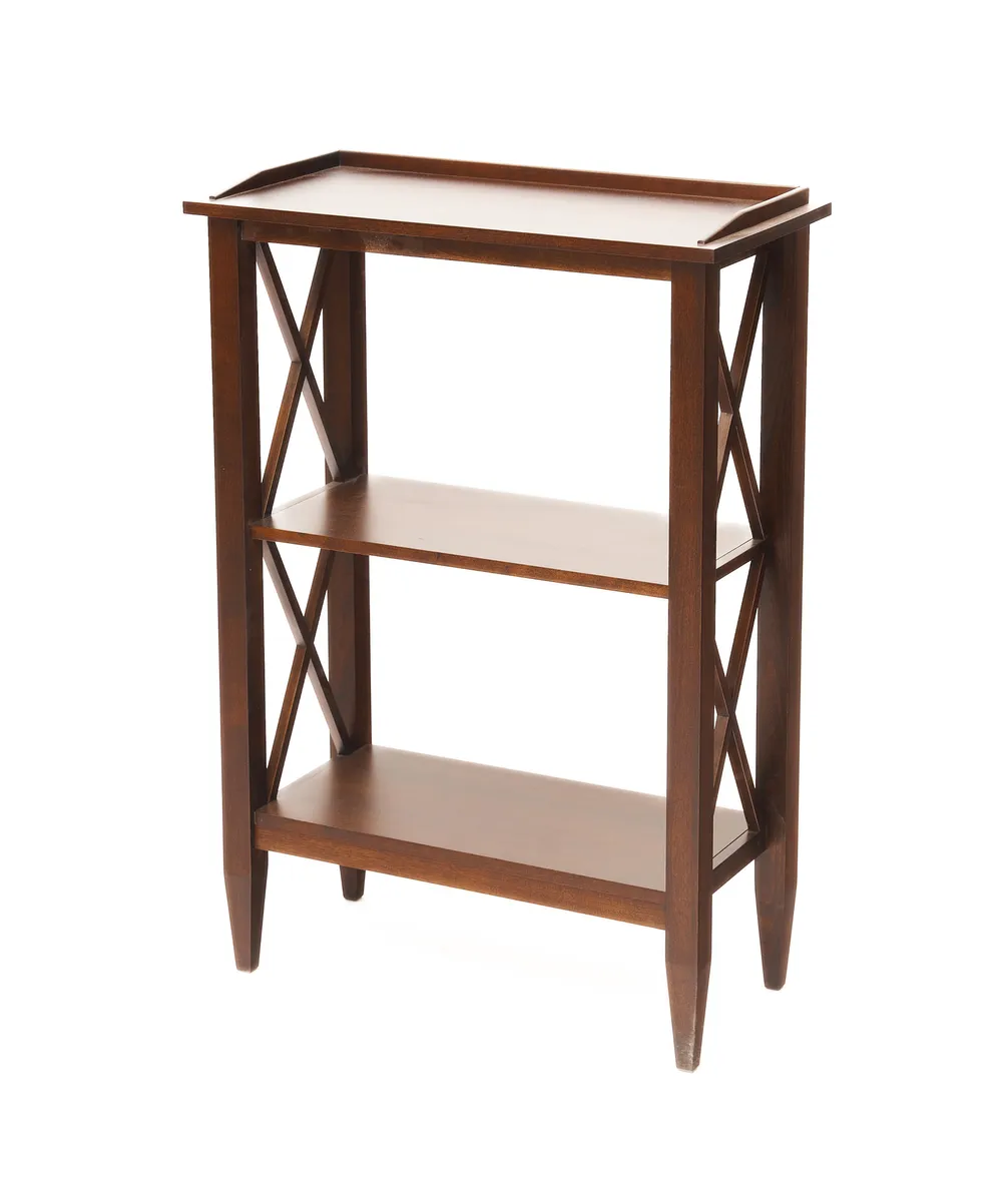 Стеллаж "Каверин-3" (цвет "Орех") "Tadorna Furniture"