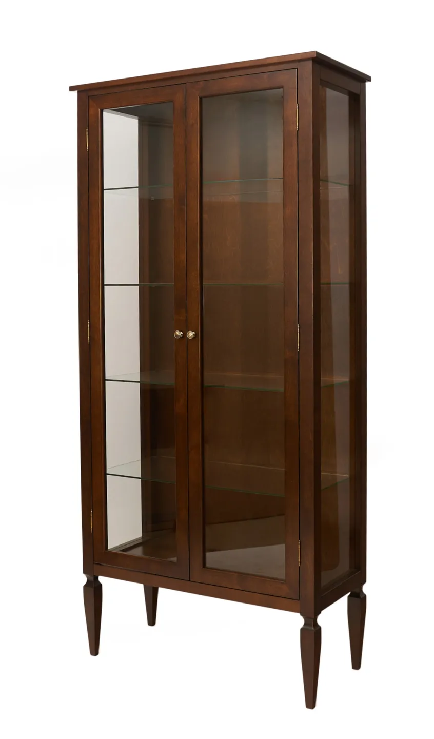 Витрина "800А" (цвет "Орех") "Tadorna Furniture"
