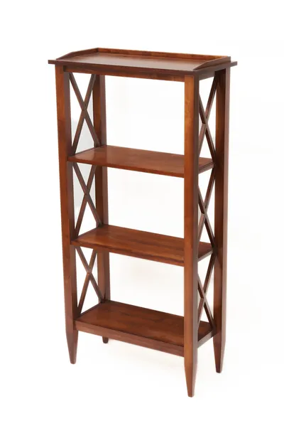 Стеллаж "Каверин-4" (цвет "Испанский орех") "Tadorna Furniture"