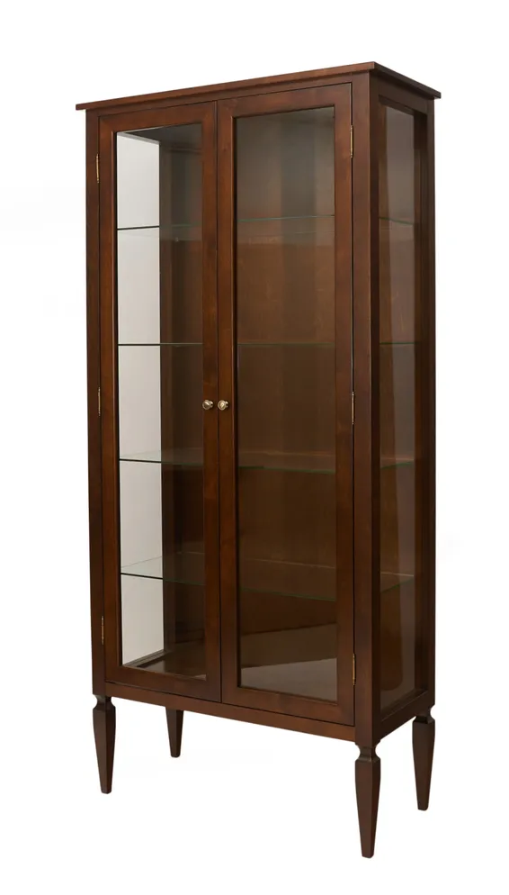 Витрина "800А" (цвет "Орех") "Tadorna Furniture"
